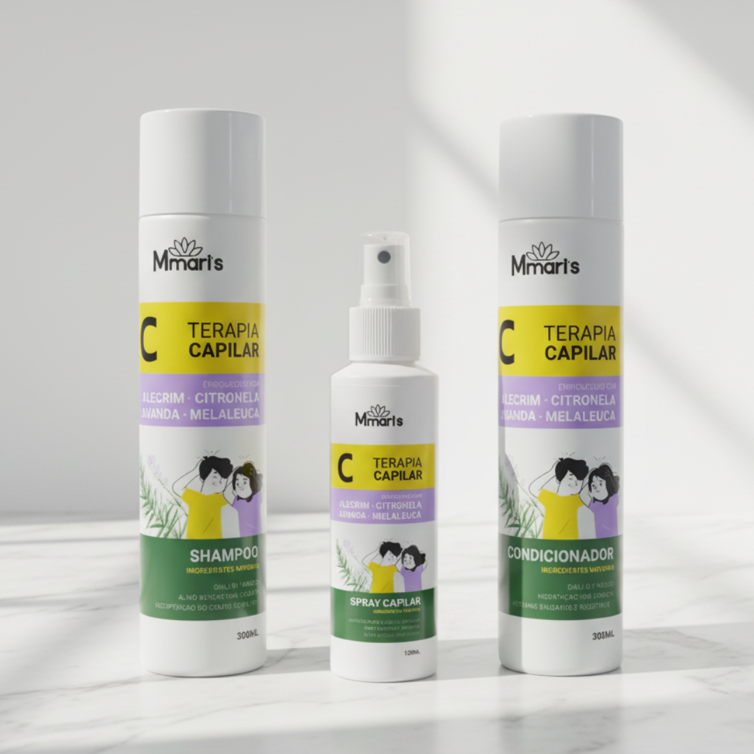 Kit Terapia Capilar (3 Itens) - M Mari’s